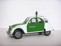 2CV Polizei 1986 (née d'un canular qui a fonctionner)