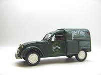 2CV AZU Pierrier 1963 (au service de l'entreprise pour ses qualités d'utilitaire bon marché et économique)